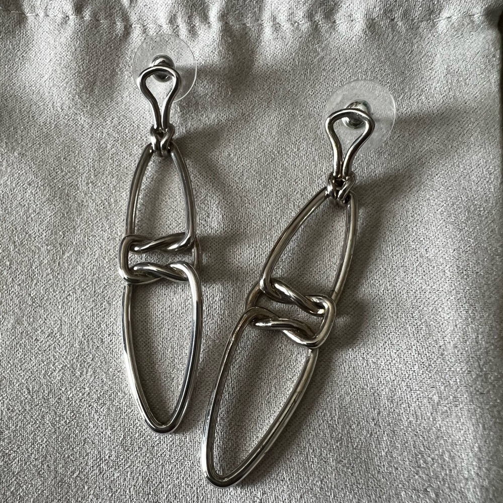 Kendra Scott Silver Earrings
